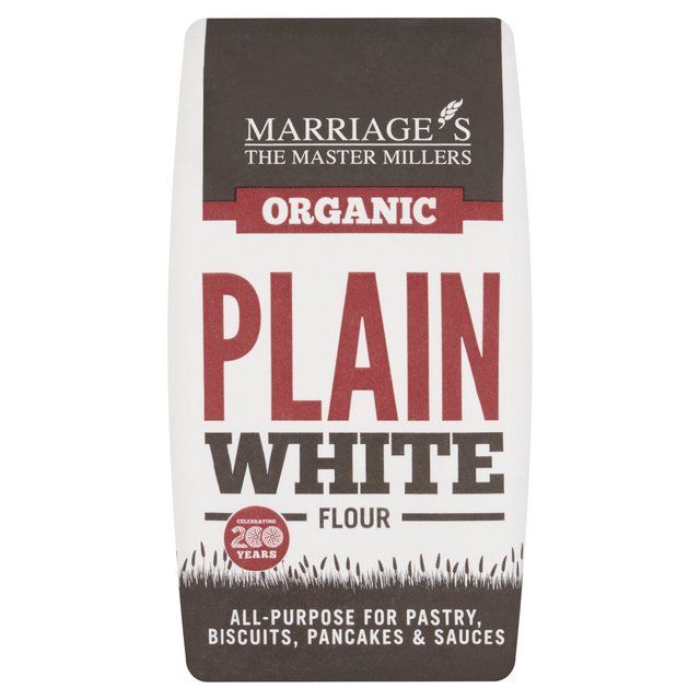 Marriage's Organic Plain White Flour   1kg GOODS M&S   