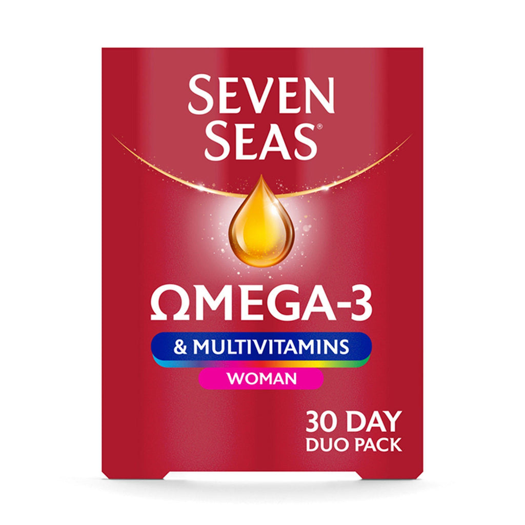 Seven Seas Omega 3 & Multivitamins Woman 30 Day Duo Pack x60