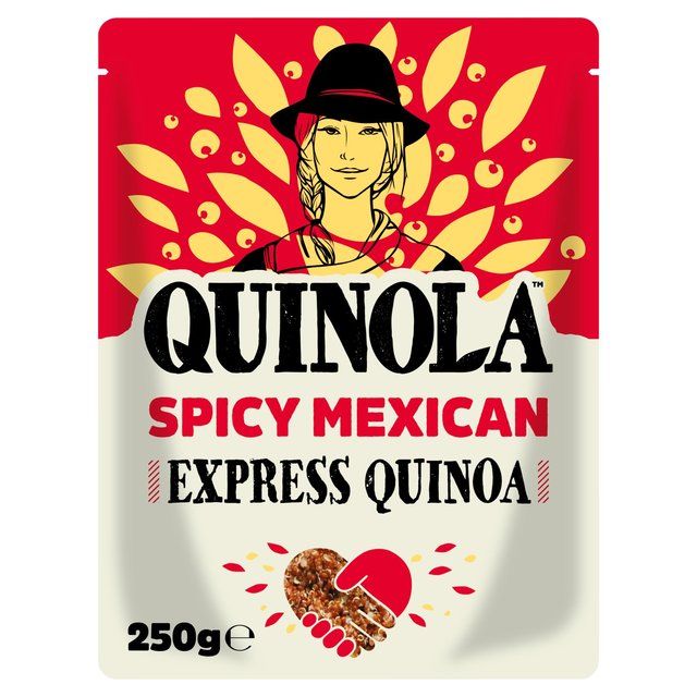 Quinola Organic Spicy Mexican Ready to Eat Quinoa   250g