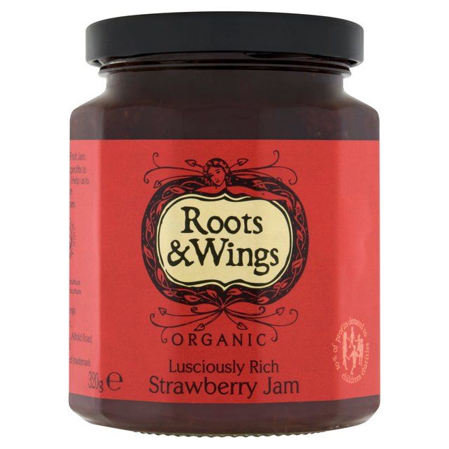 Roots & Wings Organic Strawberry Jam   320g