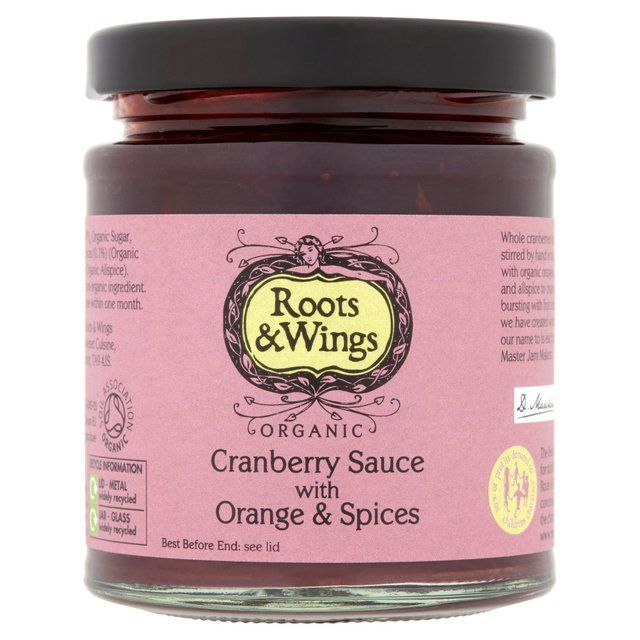 Roots & Wings Organic Cranberry Sauce   200g