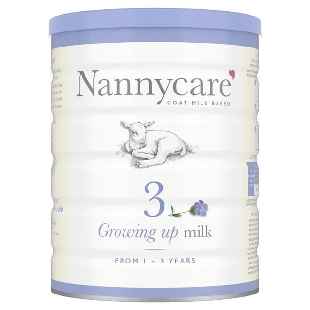 Nannycare 3 Growing up Goat Milk based Powder 1-3 Yrs   900g