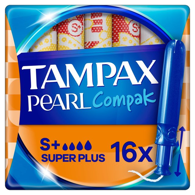 Tampax Pearl Compak Super Plus Tampons   16 per pack GOODS M&S   