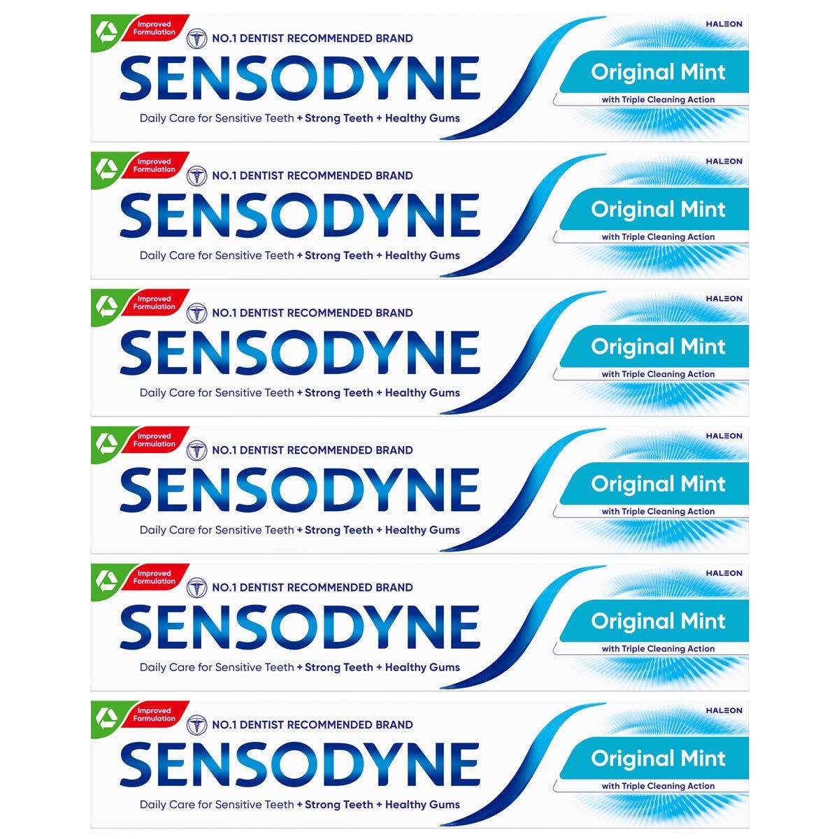 Sensodyne Daily Care Toothpaste, 6 x 75ml GOODS Costco UK