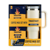 TrueStart Coffee Travel Mug Set with Coffee Bags in 2 Colours GOODS Costco UK