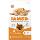 IAMS Adult Dry Cat Food Chicken   3kg