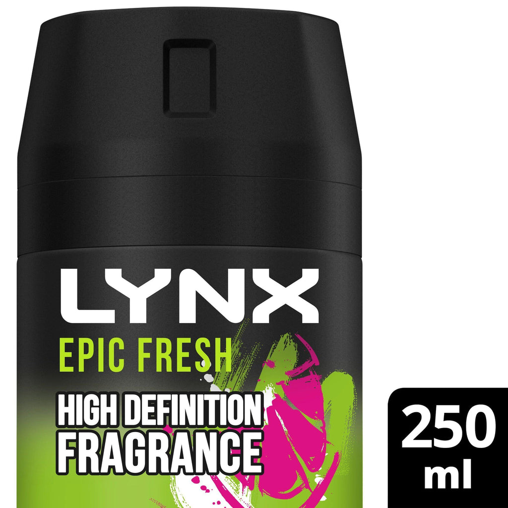 Lynx Grapefruit & Tropical Pineapple Scent Body Spray for Men 250ml