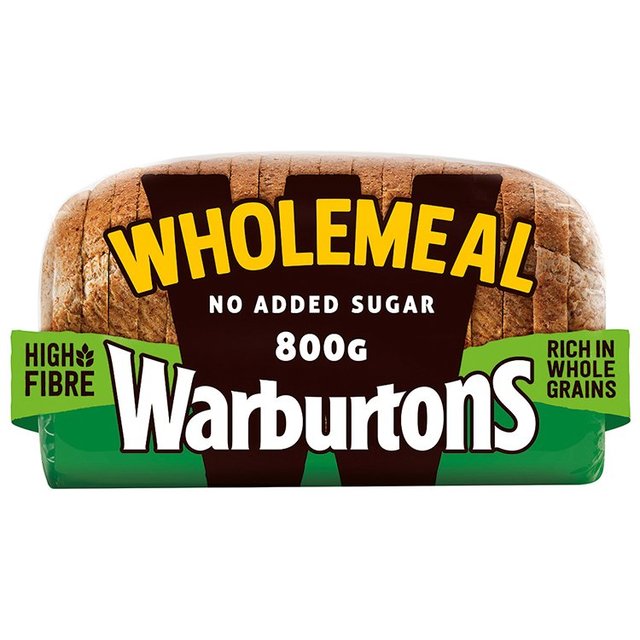 Warburtons Wholemeal Sliced Medium   800g GOODS M&S   