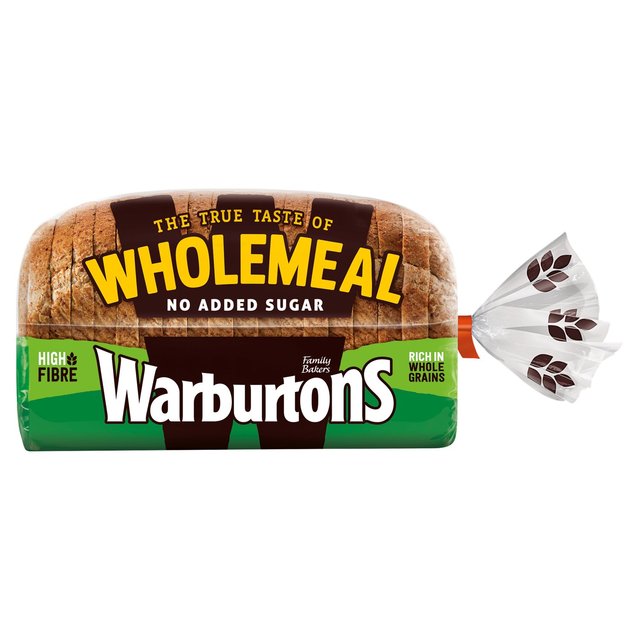 Warburtons Wholemeal Sliced Medium   800g GOODS M&S   