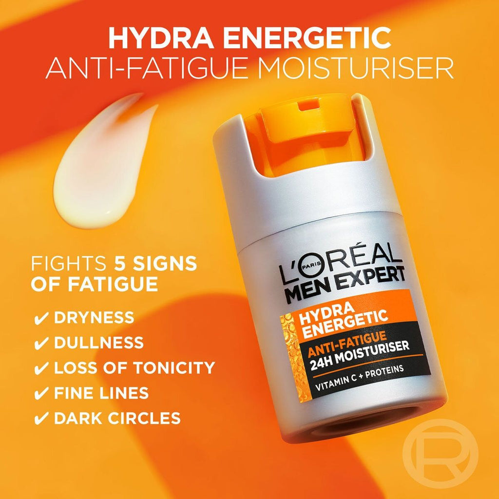 L'Oreal Men Expert Hydra Energetic Moisturiser, 3 x 50ml