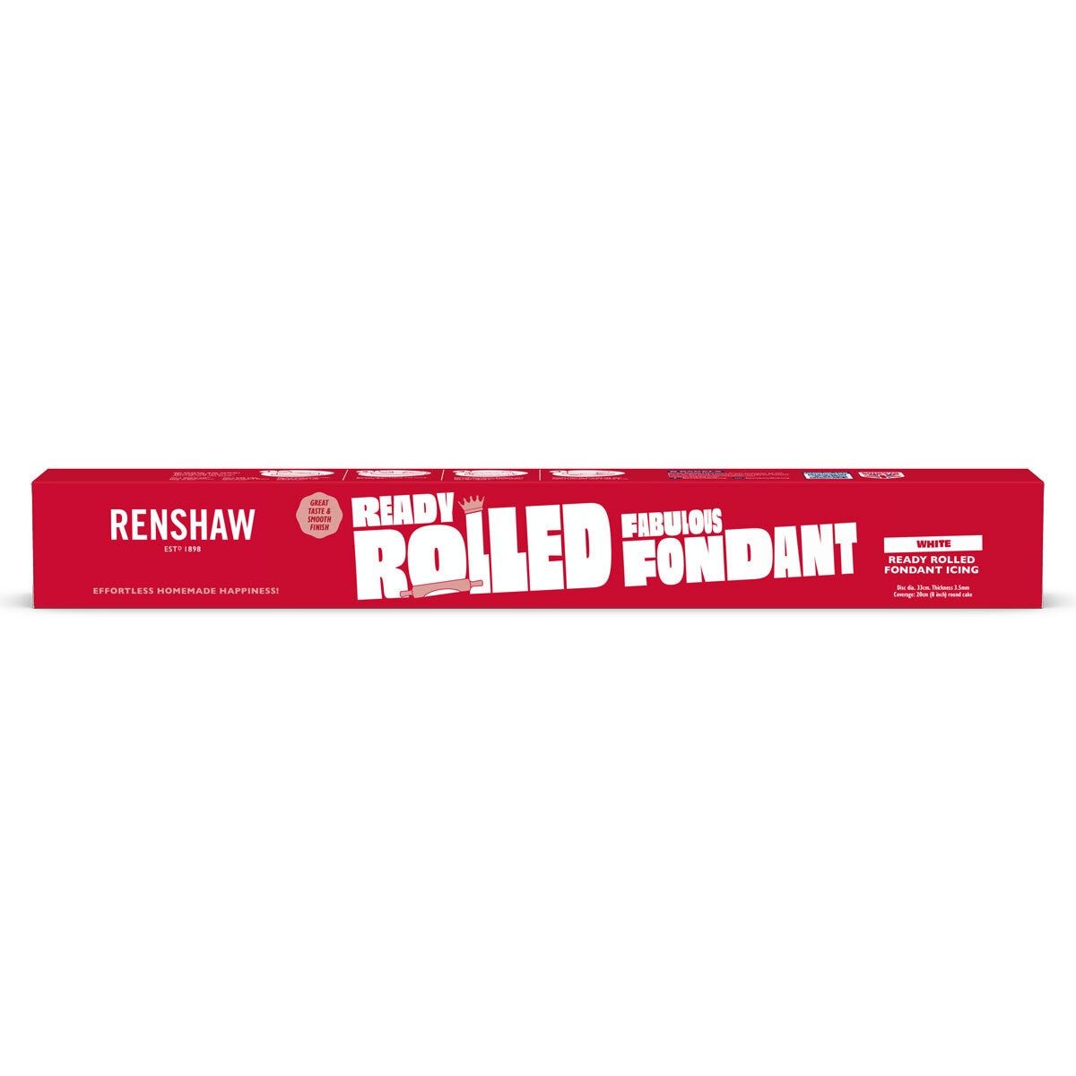 Renshaws Ready Rolled Fondant Icing Discs, 3 x 450g GOODS Costco UK