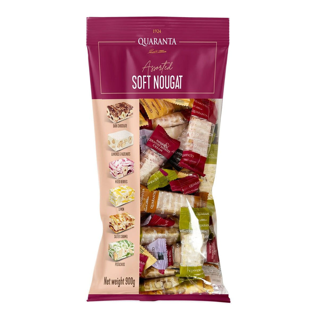 Quaranta Assorted Italian Soft Nougat, 900g