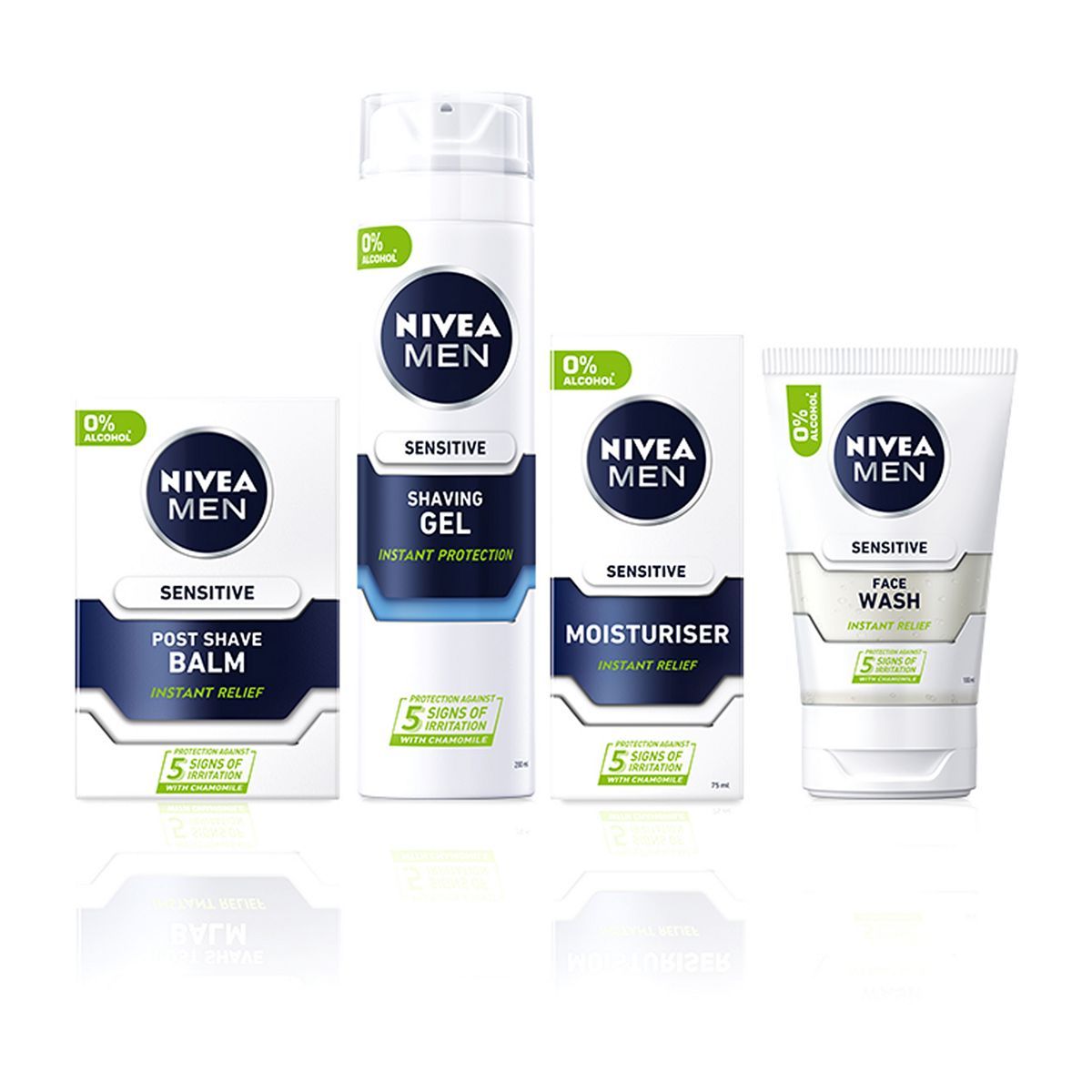 Nivea Men Sensitive Bundle Men's Toiletries Boots   