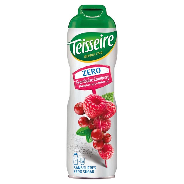 Teisseire Raspberry & Cranberry 0% Sugar   600ml