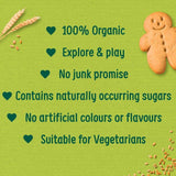 Organix Mini Organic Gingerbread Men 12 mths+   135g GOODS M&S   