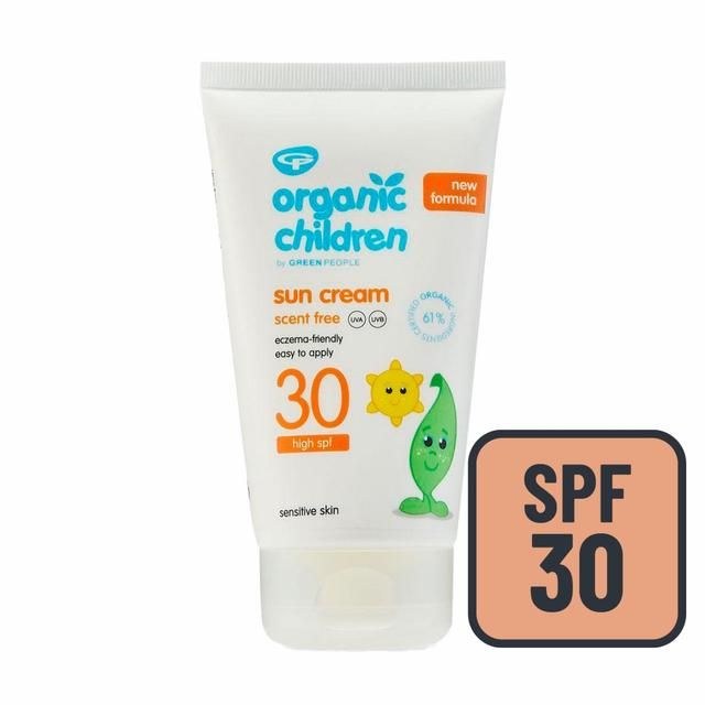 Organic Children SPF 30 Sun Cream Scent Free   150ml GOODS M&S   