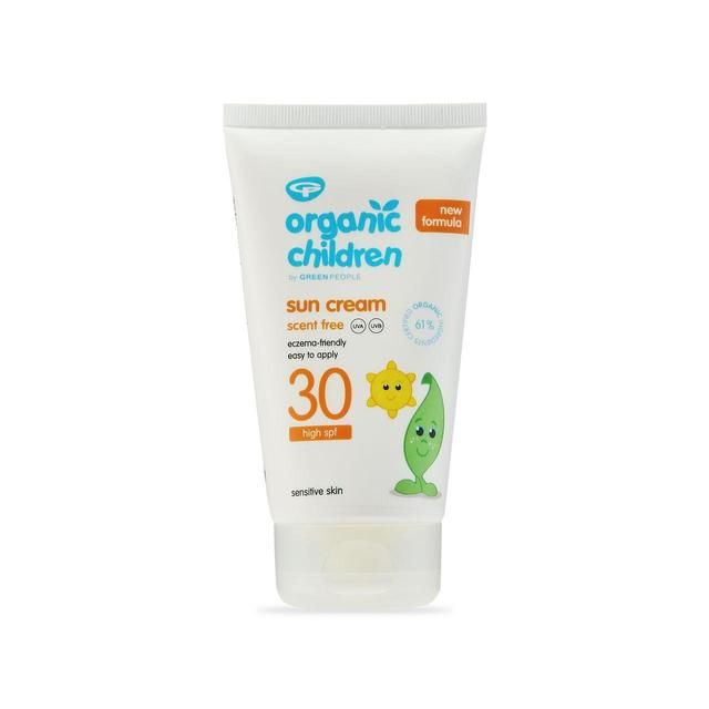 Organic Children SPF 30 Sun Cream Scent Free   150ml GOODS M&S   