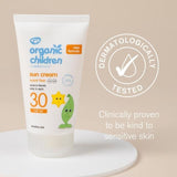 Organic Children SPF 30 Sun Cream Scent Free   150ml GOODS M&S   