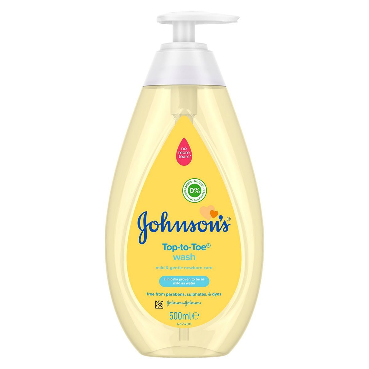 JOHNSON'S&reg; Baby Top-To-Toe&reg; Wash 500ml