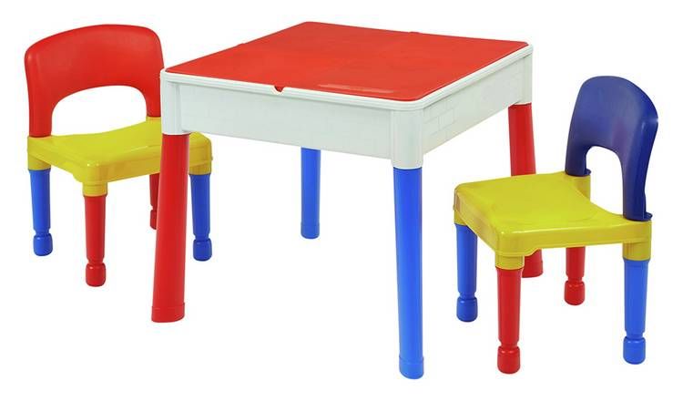 Liberty House Toys Kids Multi-Purpose Table &amp; 2 Chairs