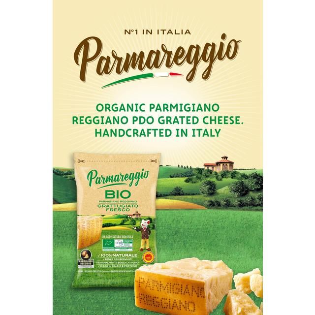 Parmareggio Parmigiano Reggiano Organic Grated   50g GOODS M&S   