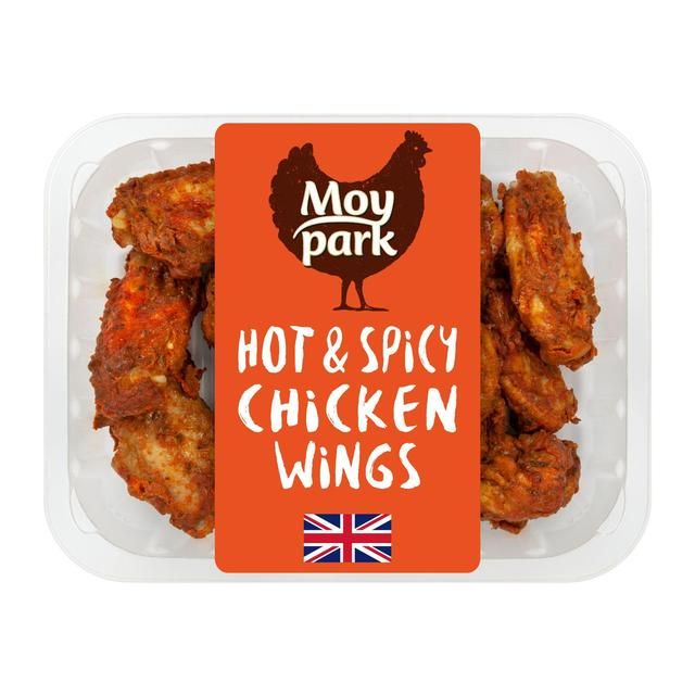 Moy Park Hot & Spicy Chicken Wings   400g