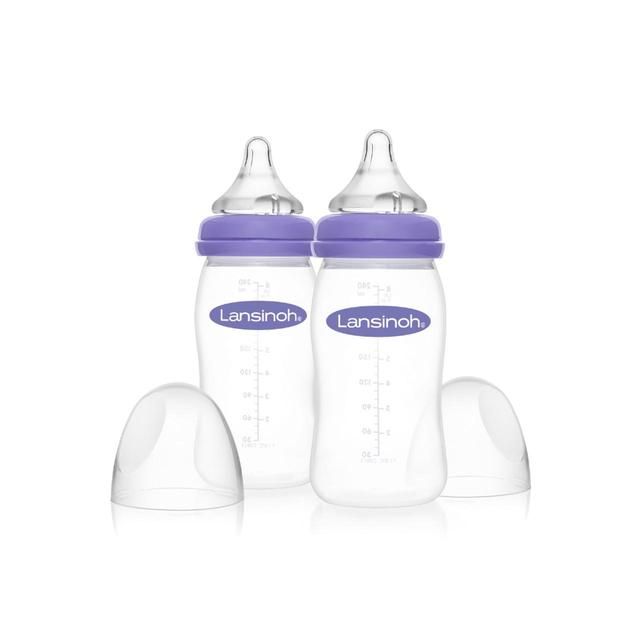 Lansinoh Feeding Baby Bottles   2 x 240ml GOODS M&S   