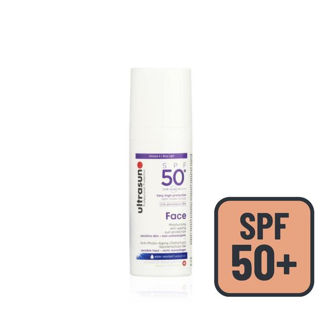 Ultrasun SPF 50+ Face Sunscreen   50ml