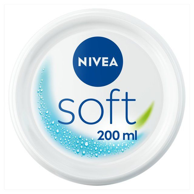 NIVEA Soft Moisturiser Cream for Face Hands & Body   200ml GOODS M&S   