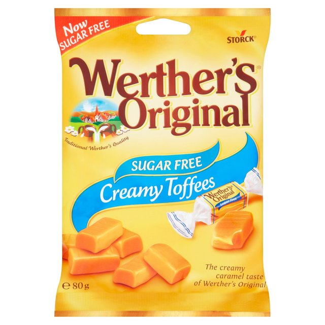 Werther's Toffee Sugar Free   80g GOODS M&S   