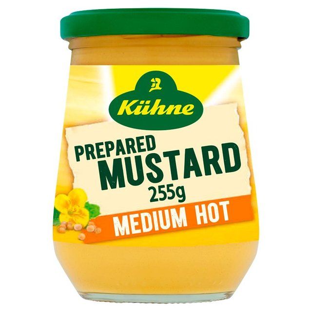 Kuhne Medium Hot German Mustard   250ml