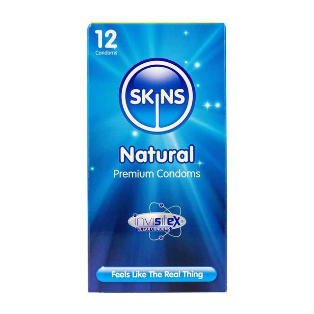 Skins Natural Condoms    12 per pack