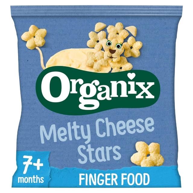 Organix Melty Cheese Organic Stars 7 mths+    20g