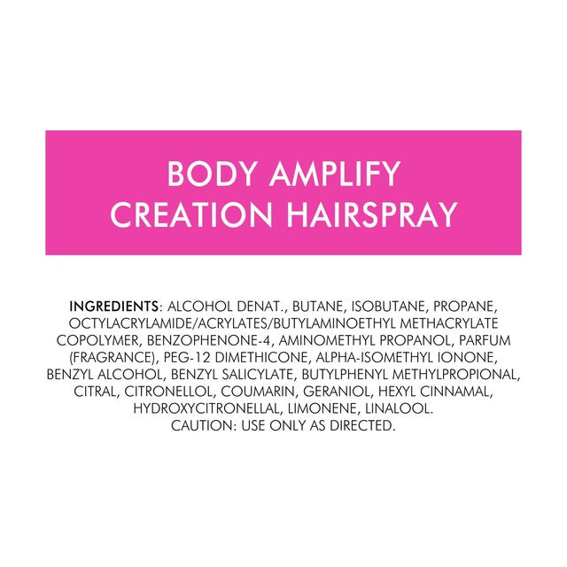 Toni & Guy Body Amplify Creation Hairspray   250ml GOODS M&S   