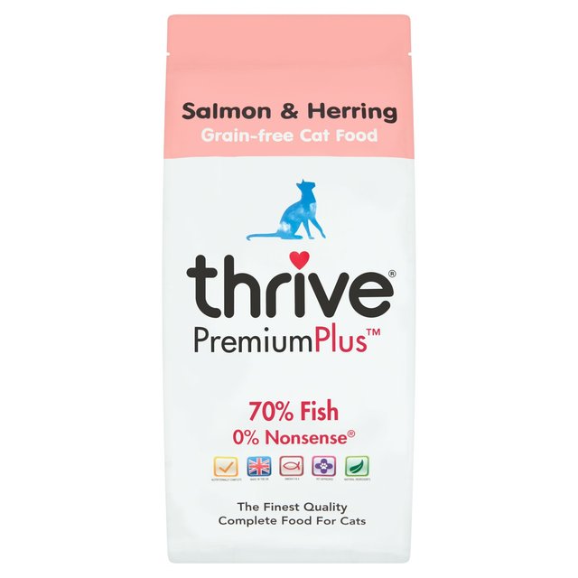 Thrive PremiumPlus Salmon & Herring Dry Cat Food   1.5kg GOODS M&S   