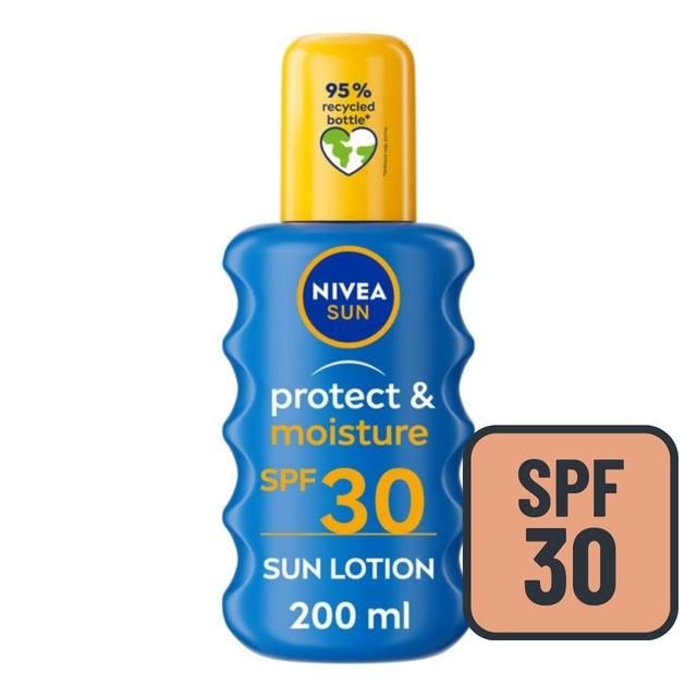 NIVEA SUN Protect & Moisture SPF 30 Sun Lotion Spray   200ml GOODS M&S   