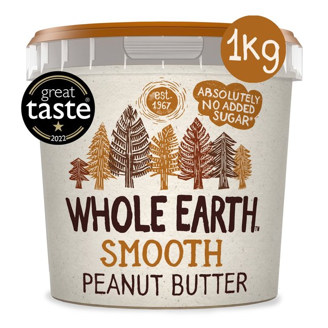 Whole Earth Smooth Peanut Butter   1kg GOODS M&S   