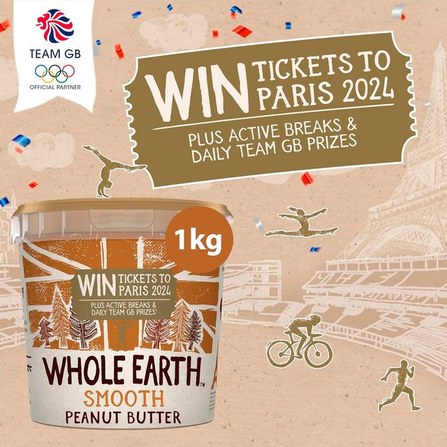 Whole Earth Smooth Peanut Butter   1kg GOODS M&S   