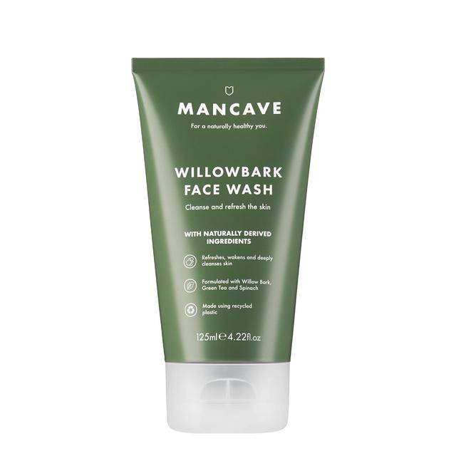 ManCave Willow Bark Face Wash   125ml