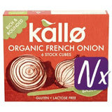 Kallo Organic French Onion Stock Cubes   6 x 11g