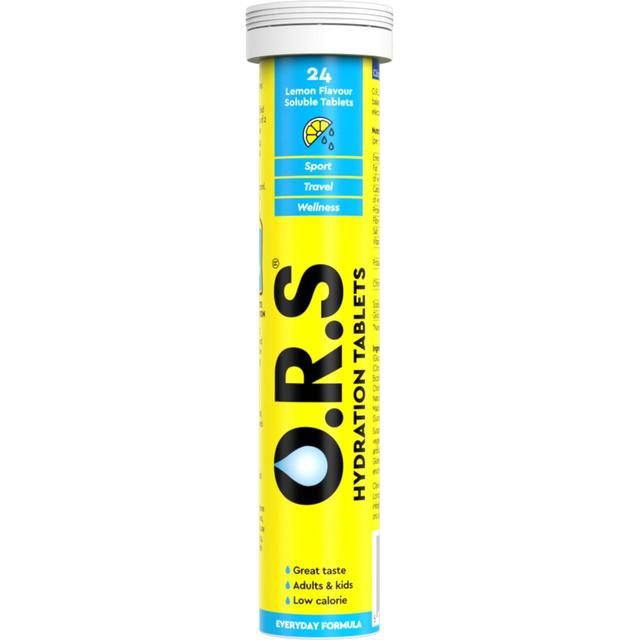 O.R.S Lemon Hydration Tablets   24 per pack