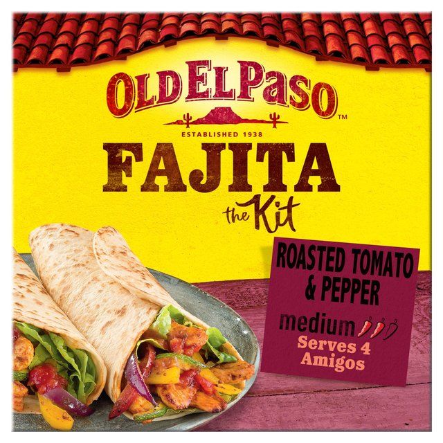 Old El Paso Mexican Roasted Tomato & Pepper Fajita Kit   500g