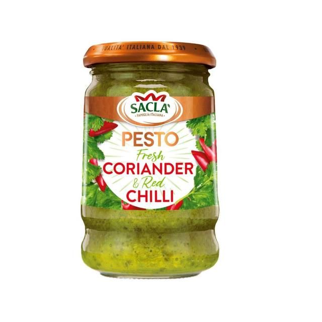 Sacla' Fresh Coriander Pesto   190g