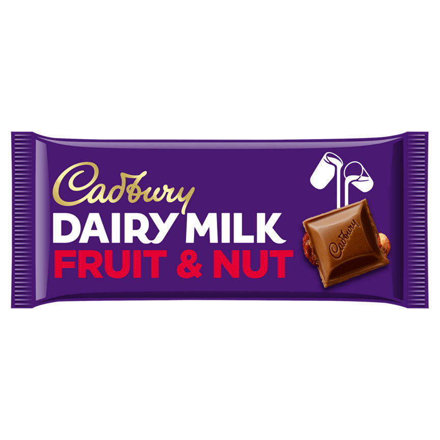 Cadbury Dairy Milk Fruit & Nut Chocolate Bar - McGrocer