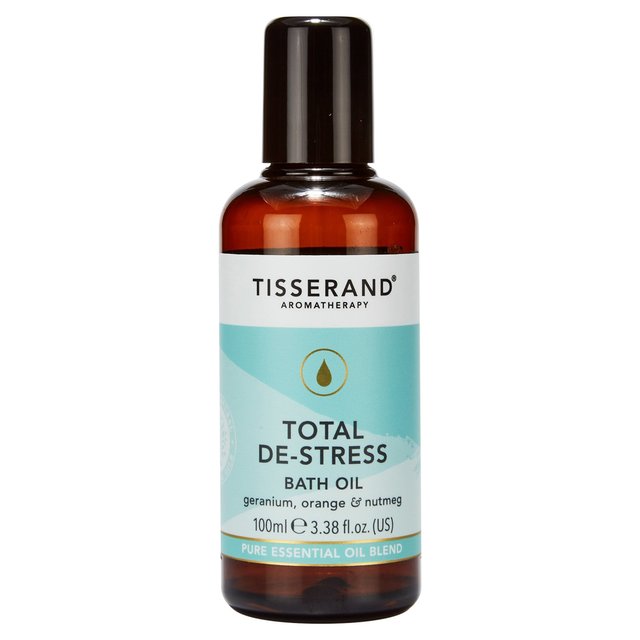 Tisserand Total De-Stress Bath Oil   100ml