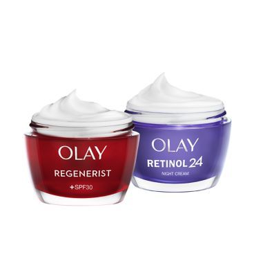 Olay Prevent & Reverse Duo - Regenerist & Retinol - Bundle GOODS Boots   