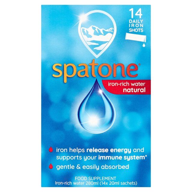 Spatone Daily Iron Shots Sachets 14 days   14 x 20ml GOODS M&S   