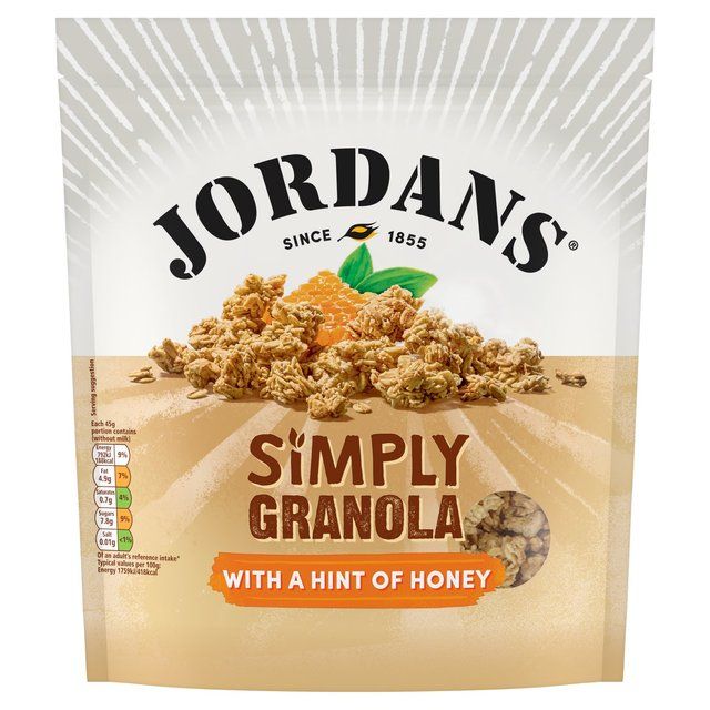 Jordans Simply Granola with a Hint of Honey Breakfast Cereal   750g