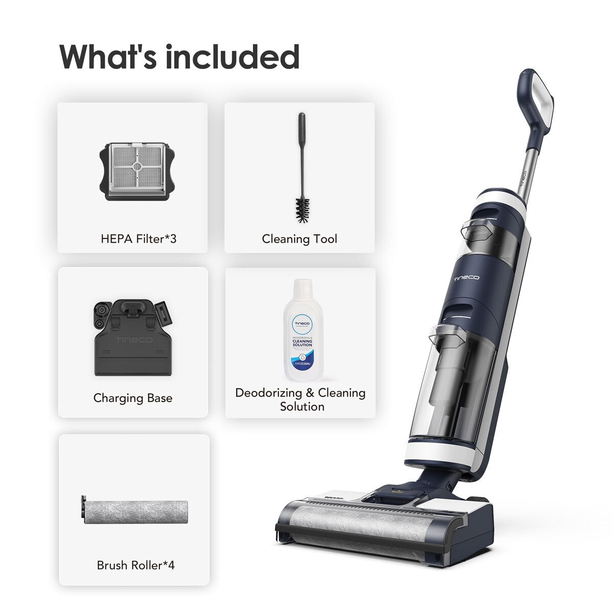 Tineco Floor One S3 Ultra Wet & Dry Vacuum Cleaner With Steam, FW0523C0UK GOODS Costco UK