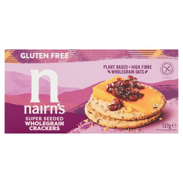 Nairn's Gluten Free Seeded Cracker   137g GOODS M&S   